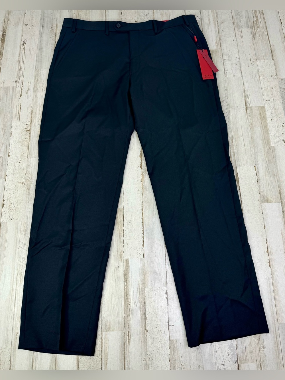 Alfani Slim Fit Black Wool Dress Pants Men’s Size 36x30 NWT